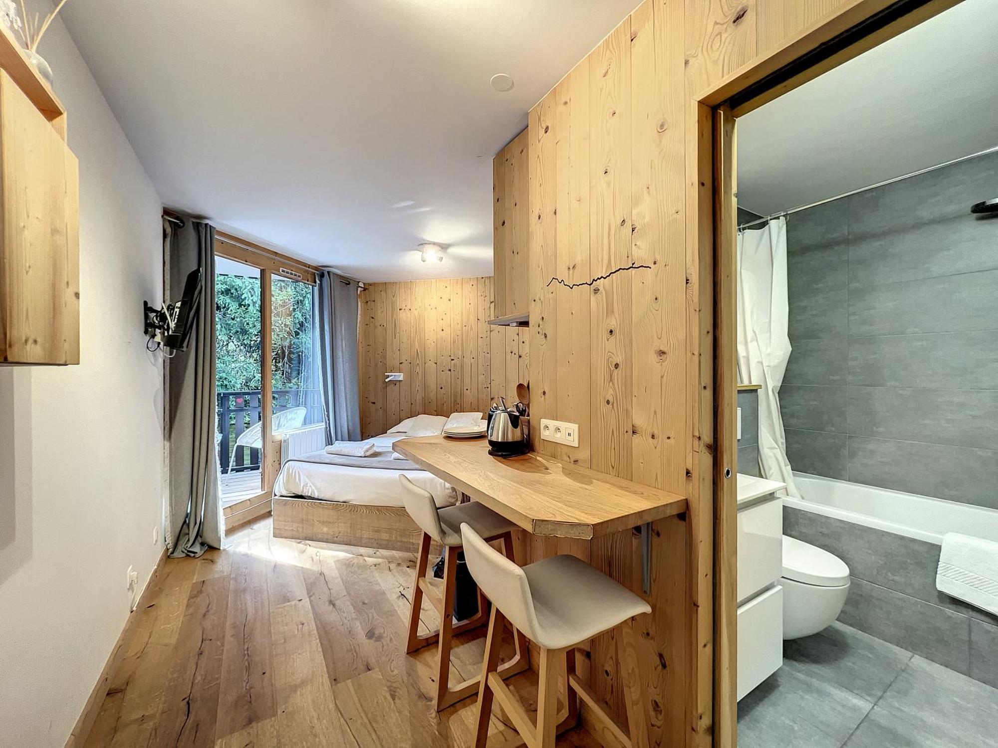 Appartement Le Caribou à Chamonix Extérieur photo